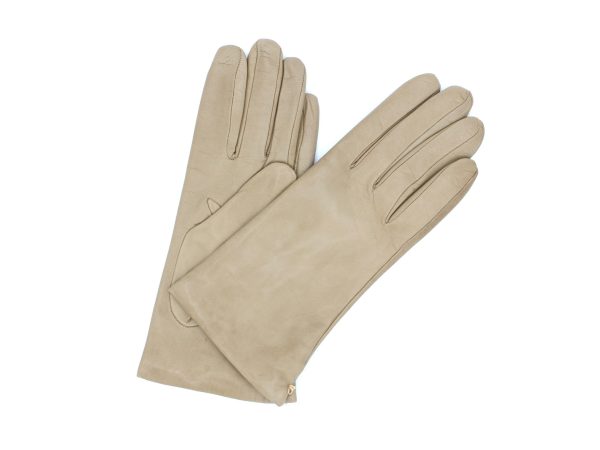 Sermoneta – Nappa Leðurhanskar Cashmere Taupe