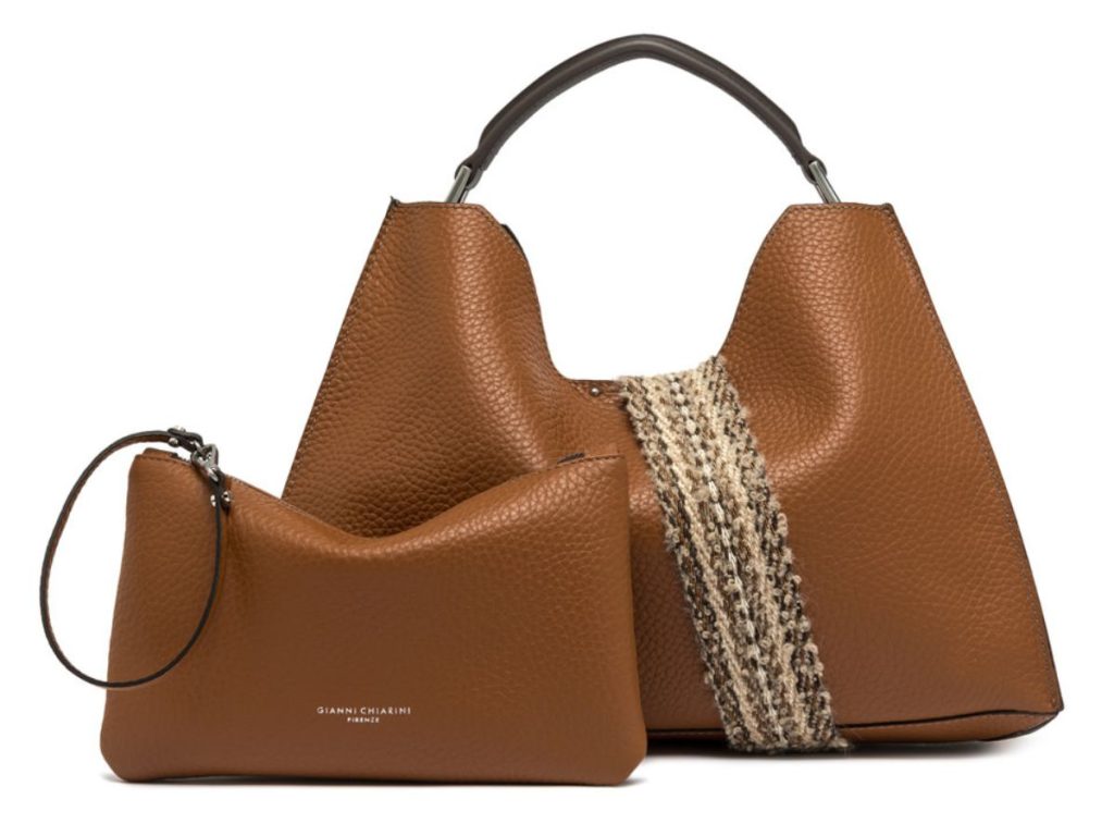 Gianni Chiarini - AURORA Leðurtaska '25 Cuoio-T.Moro
