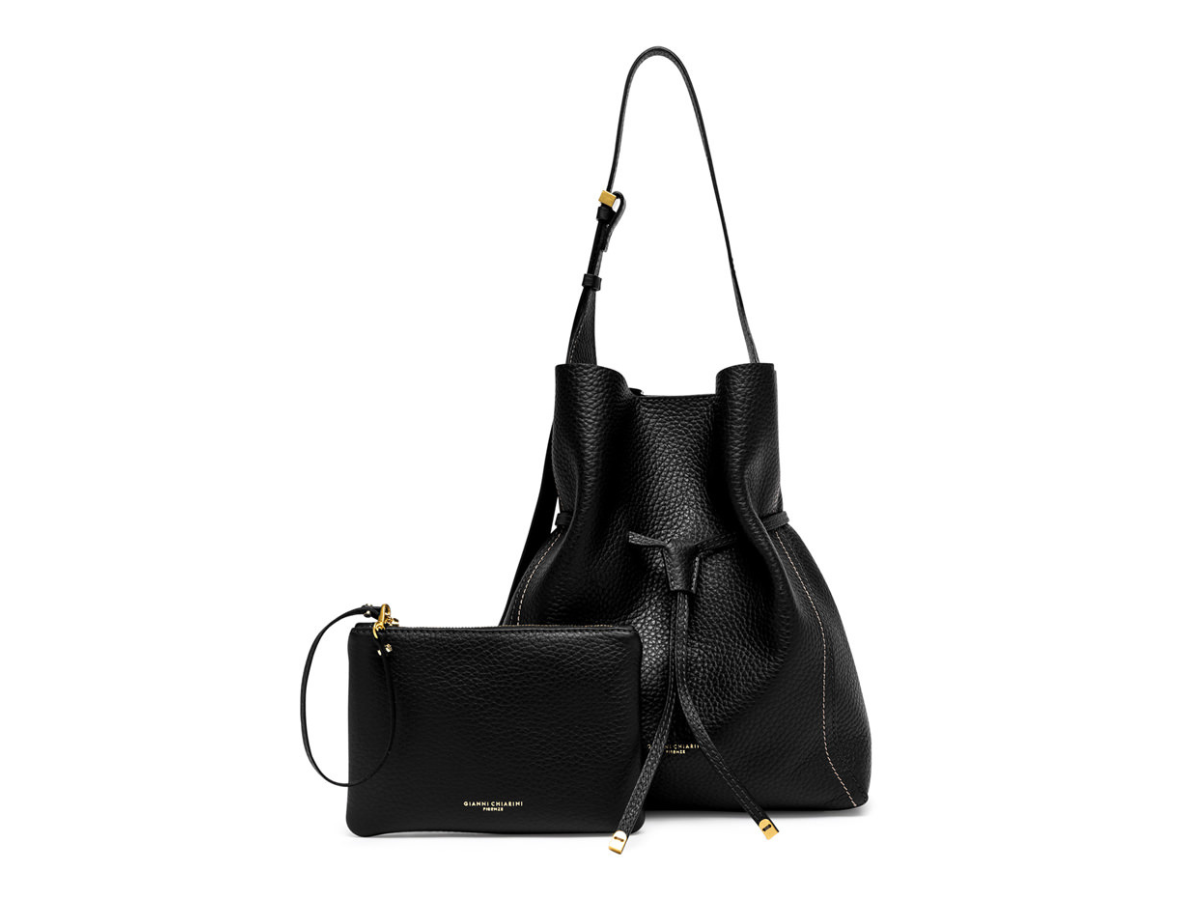 Gianni Chiarini - SIENNA Leðurtaska Lítil Nero - Image 2