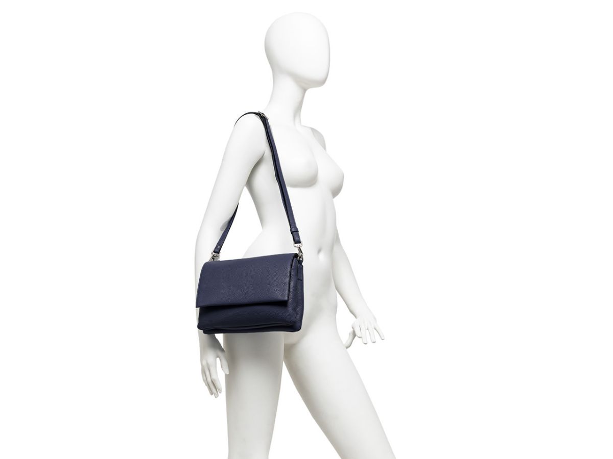 Gianni Chiarini - THREE Leðurtaska Stór '25 Wineberry - Image 6