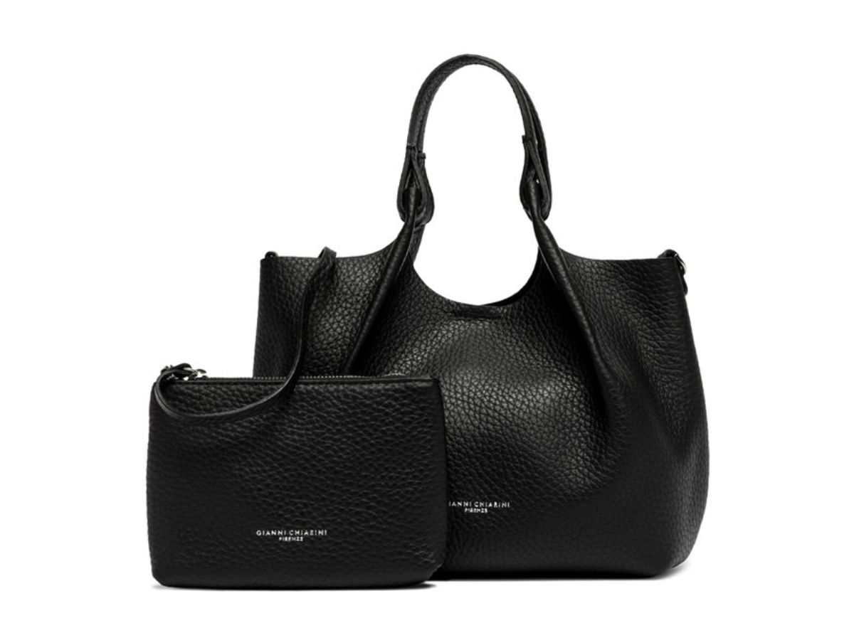Gianni Chiarini - DUA Leðurtaska Lítil Nero - Image 3