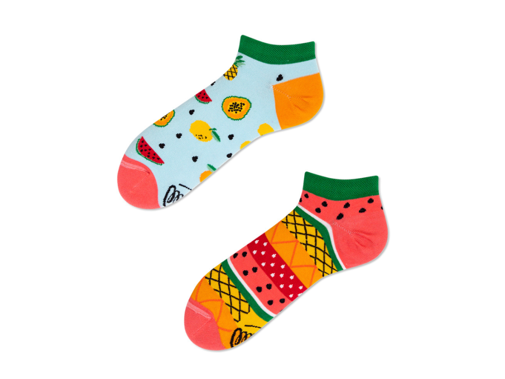 Many Mornings Sokkar Low Tutti Frutti 35-38