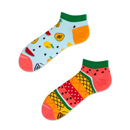 Many Mornings Sokkar Low Tutti Frutti 35-38