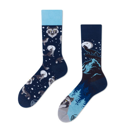Many Mornings Sokkar Winter Wolf 35-38