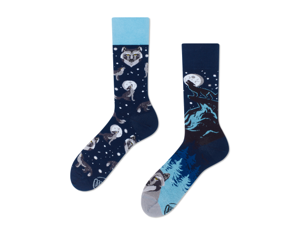 Many Mornings Sokkar Winter Wolf 35-38