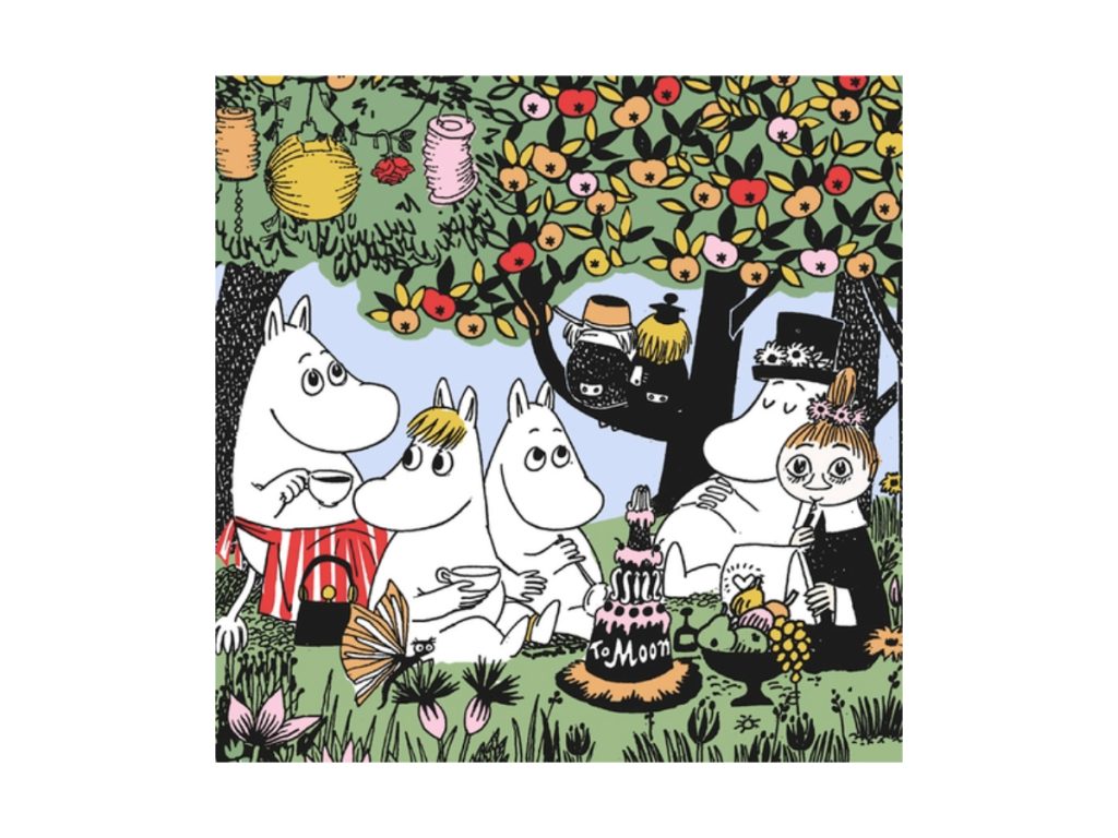 Moomin Servíettur Stórar Partymuumi