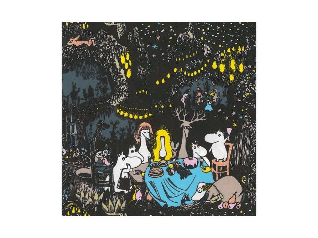 Moomin Servíettur Stórar Tähitmuumi