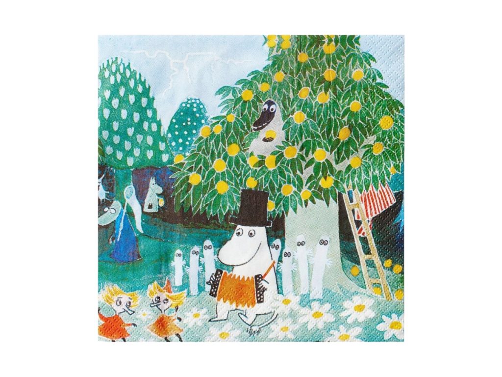 Moomin Servíettur Stórar Magic Meadow