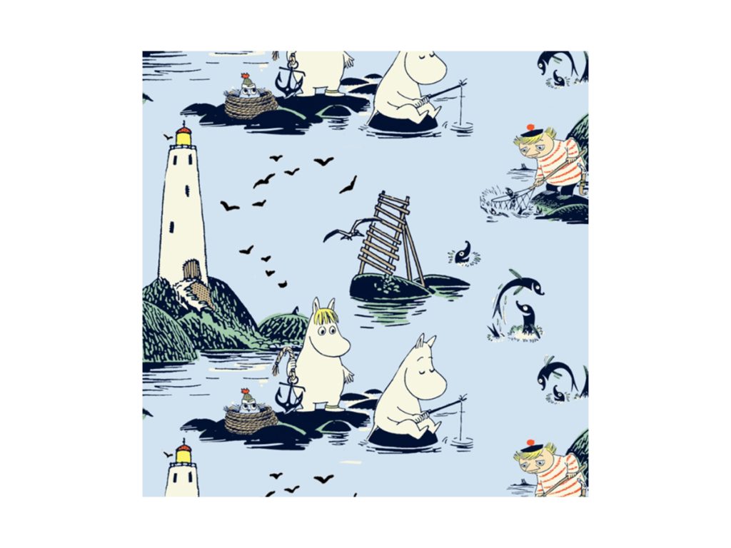 Moomin Servíettur Stórar Muumit Ja Meri