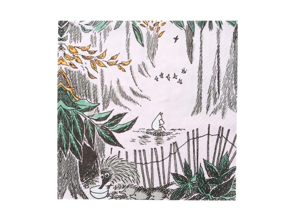 Moomin Servíettur Stórar Kaipaus Pink