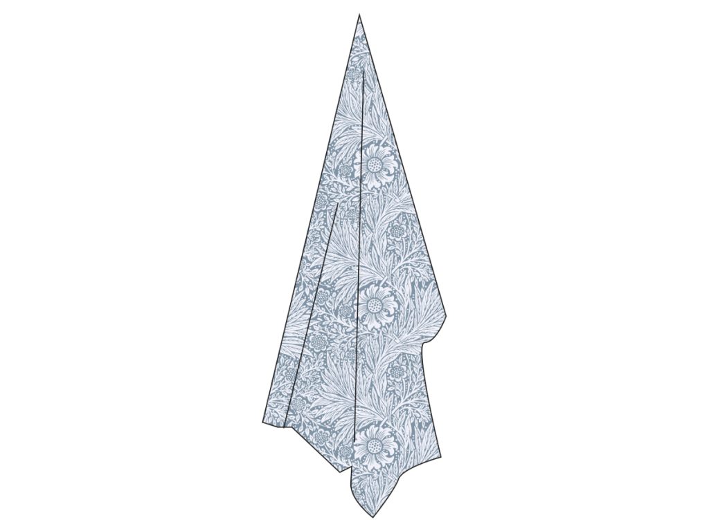 Havi - William Morris Viskastykki Marigold Blue