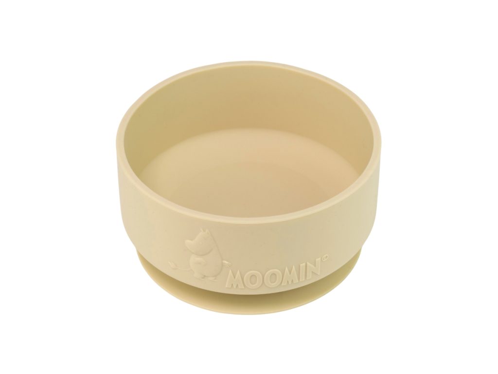 Moomin - Barnaskál Sílikon Beige