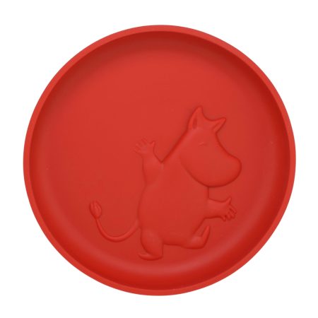 Moomin - Barnadiskur Sílikon Berry Red