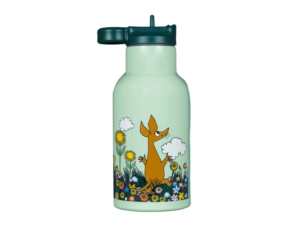 Rätt Start - Moomin Vatnsflaska Stál Engi Grænn
