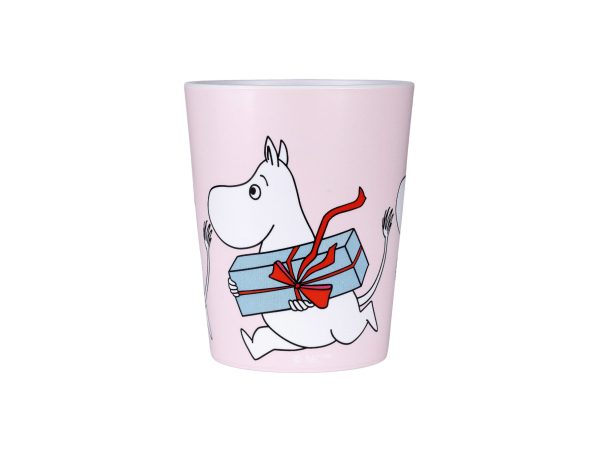Rått Start – Moomin Barnaglas Picnic Pink