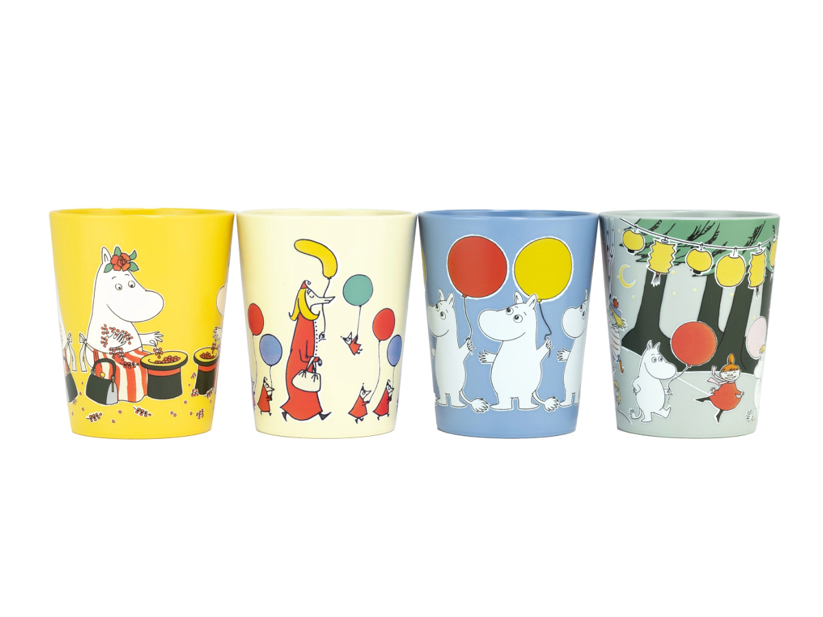 Rått Start - Moomin Barnaglös 4stk