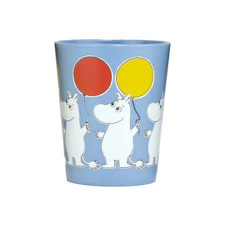 Rätt Start - Moomin Glas Ballon Blátt