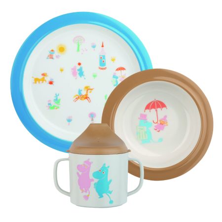 Rått Start - Moomin Matarsett Mumin 80 3 stk