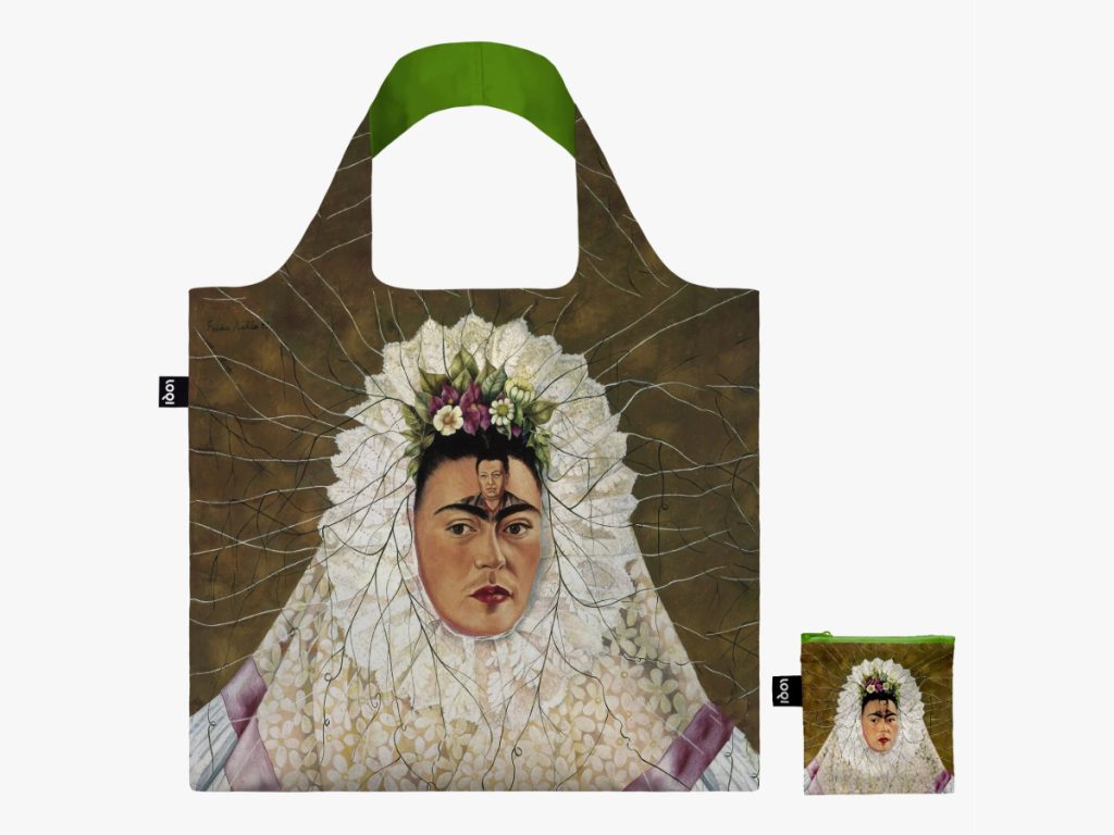 Loqi - Fjölnota Poki Frida Kahlo Self Portrait