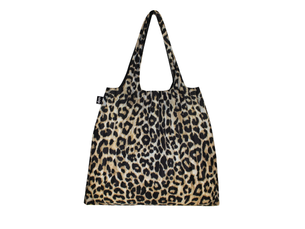 LOQI – Fjölnota Poki Pleated Leopard