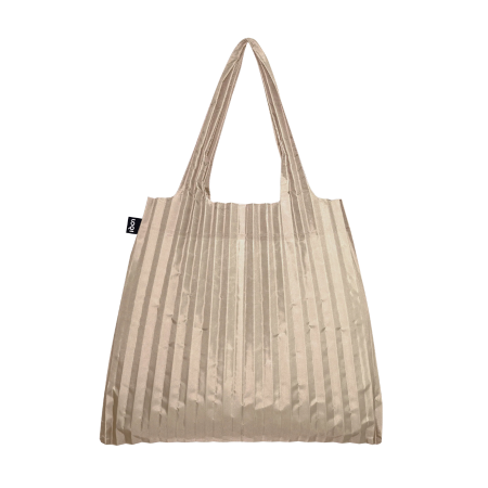 LOQI - Fjölnota Poki Pleated Mocha