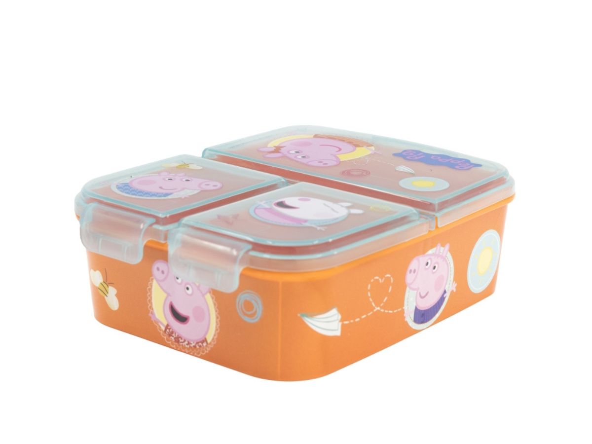 Peppa Pig - Nestisbox m/3 Hólfum