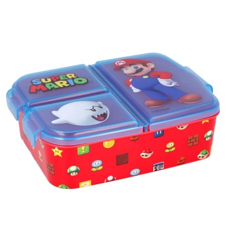 Super Mario - Nestisbox m/3 Hólfum