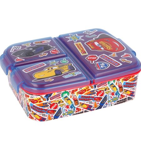 Cars - Nestisbox m/3 Hólfum
