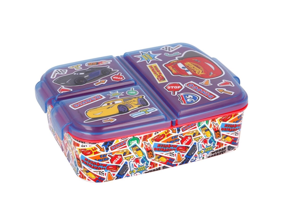 Cars - Nestisbox m/3 Hólfum