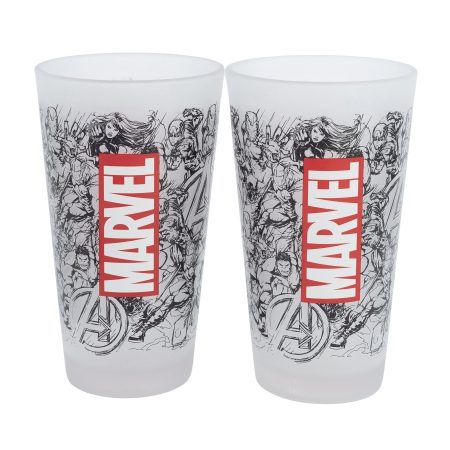 Marvel - Vatnsglös 2stk