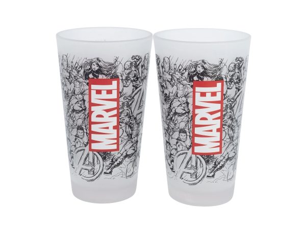 Marvel – Vatnsglös 2stk