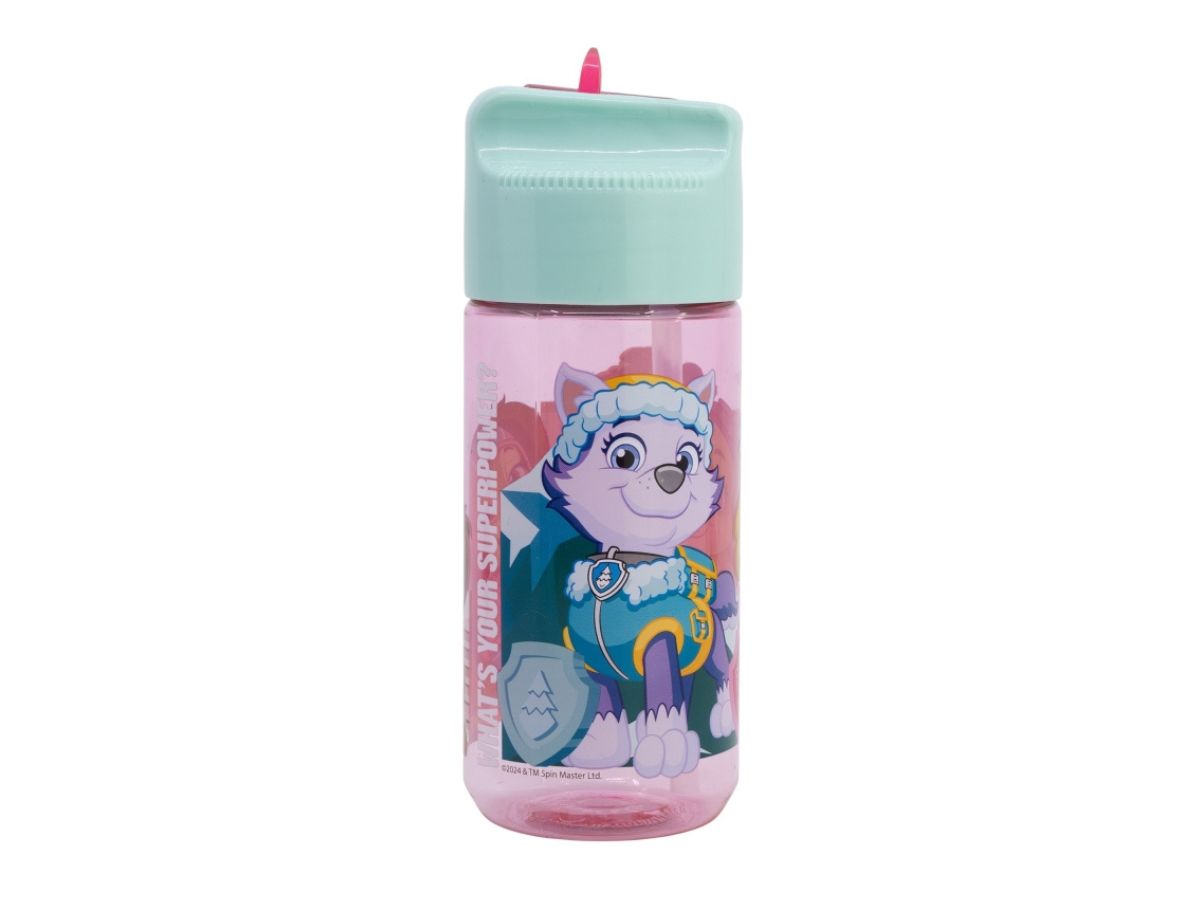 Hvolpasveit - Vatnsbrúsi m/Röri 430ml Pink - Image 2