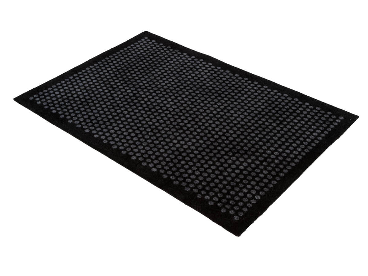 Tica - Dyramotta Dot 130x90cm Black/Grey