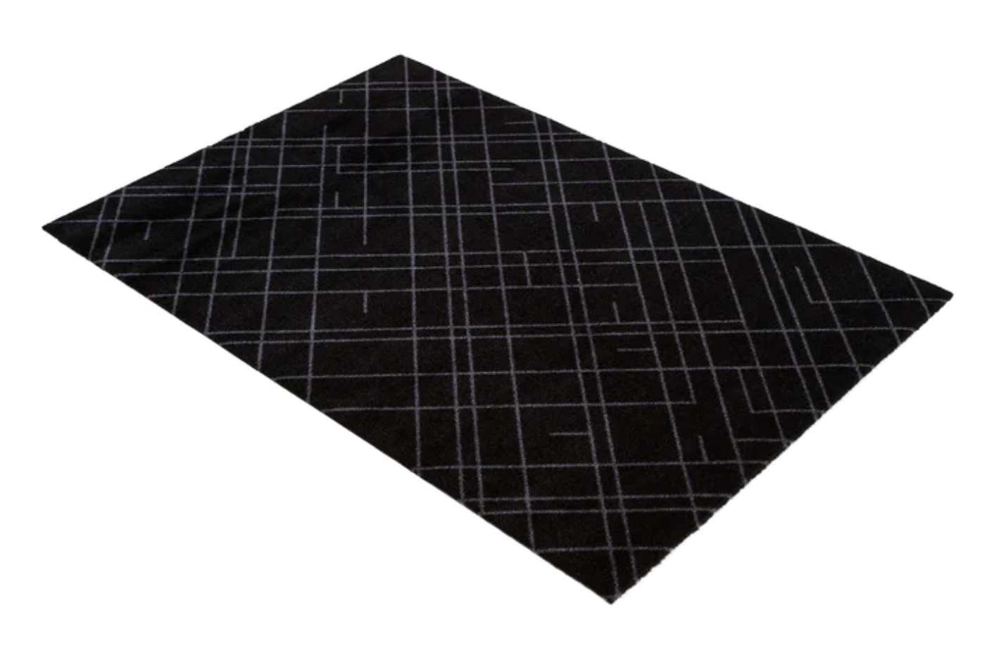 Tica - Dyramotta Lines 130x90cm Black/Grey