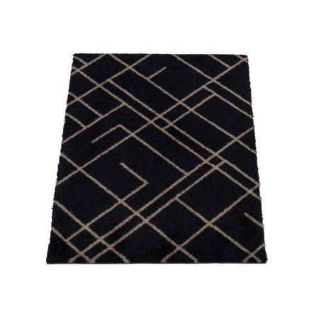 Tica - Dyramotta Lines 90x60cm Black/Sand