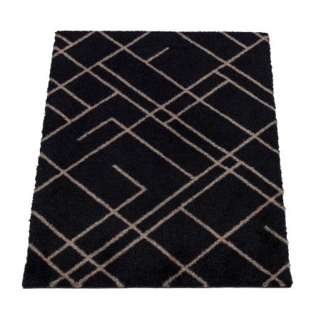 Tica - Dyramotta Lines 130x90cm Sand/Black
