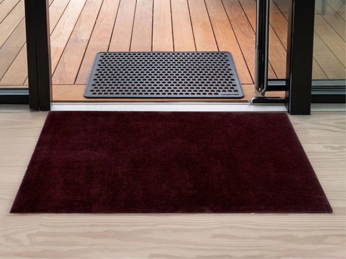 Tica - Dyramotta Unicolor 130x90cm Bordeaux - Image 2