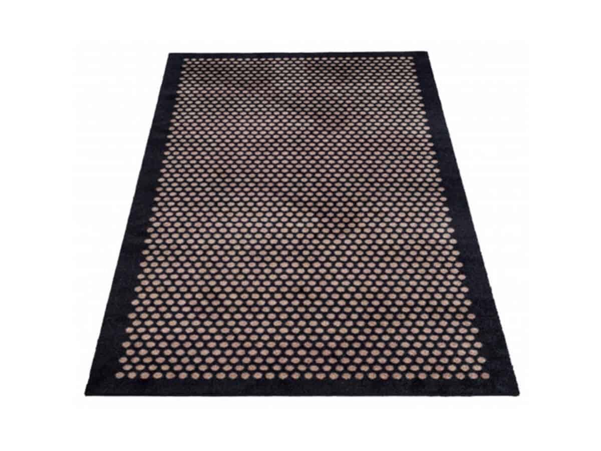 Tica - Dyramotta Dot 200x90cm Black/Sand - Image 2