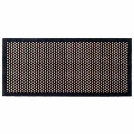 Tica - Dyramotta Dot 200x90cm Black/Sand