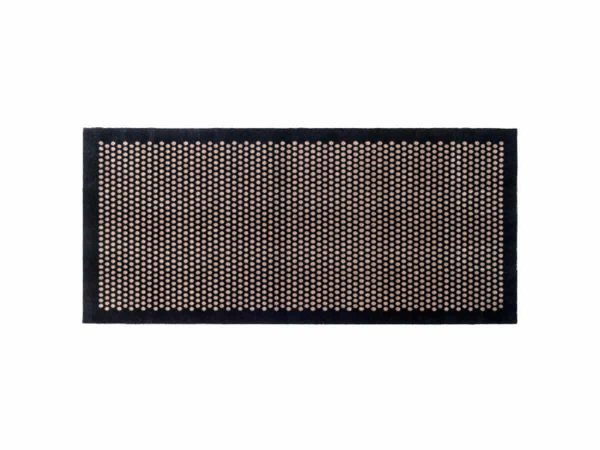 Tica – Dyramotta Dot 200x90cm Black/Sand