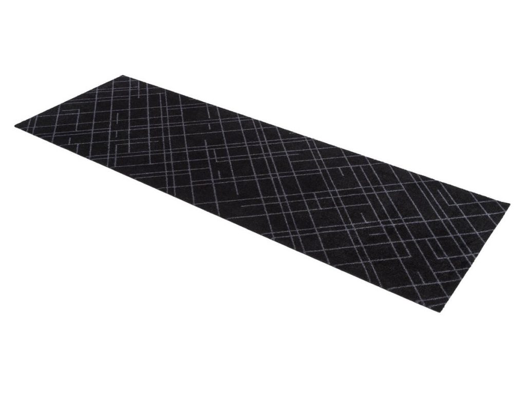 Tica - Dyramotta Lines 200x90cm Black/Grey