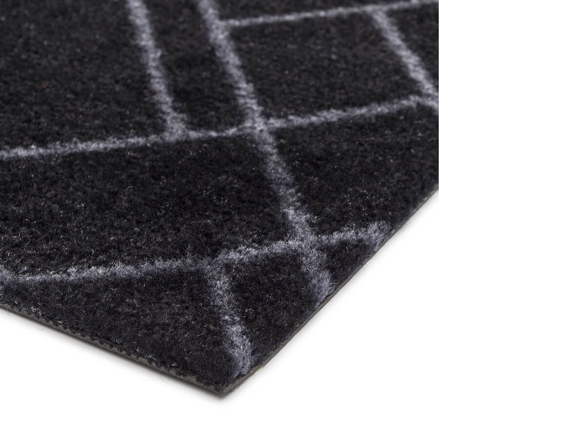 Tica - Dyramotta Lines 200x90cm Black/Grey - Image 3