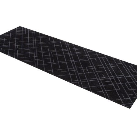 Tica - Dyramotta Lines 200x90cm Black/Grey