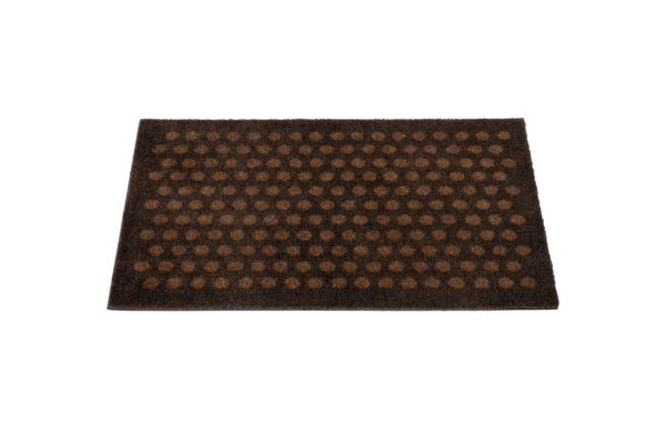 Tica – Dyramotta Dot 40x60cm Brun/Cognac
