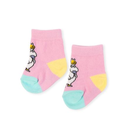 Moomin Ungbarnasokkar 2pack Snorkstelpa Pink