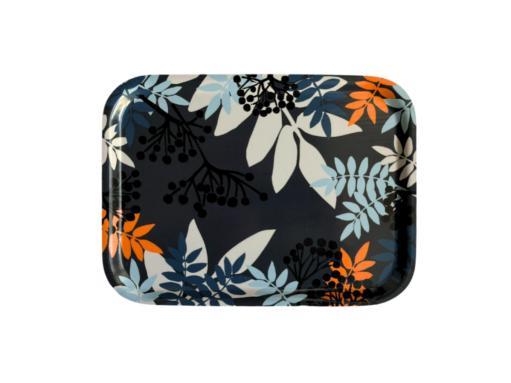 Vorhús - Bakki 27x20cm Garðveisla Blár/Orange