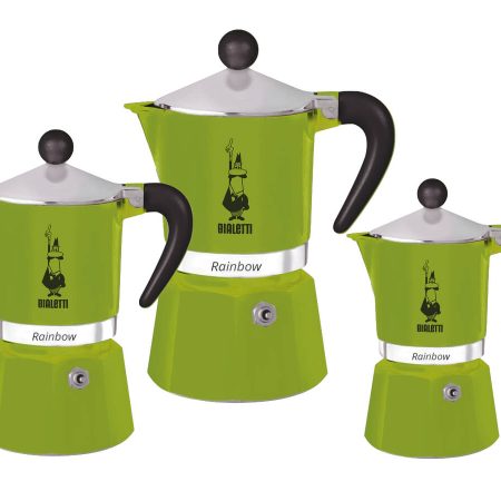 Bialetti - Rainbow Mokkakanna Græn